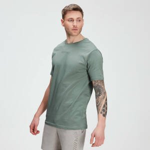 Pánske tričko s krátkymi rukávmi MP Tonal Graphic – svetlozelené - M