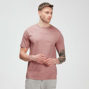 Pánske tričko s krátkymi rukávmi MP Tonal Graphic – svetloružové - S