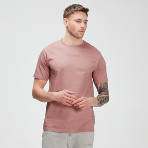 Pánske tričko s krátkymi rukávmi MP Tonal Graphic – svetloružové - XL