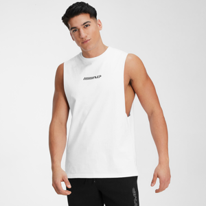 MP Men's Contrast Graphic Tank - White - XS