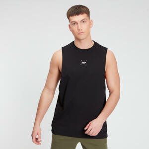 MP Men's Central Graphic Tank - Black - XXS