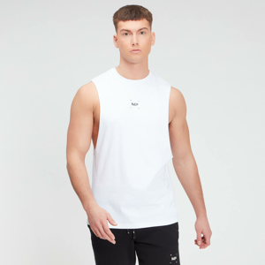 MP Men's Central Graphic Tank - White - XXS