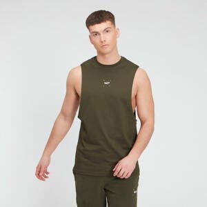 MP Men's Central Graphic Tank - Dark Olive - XL