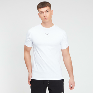 MP Men's Central Graphic Short Sleeve T-Shirt - White - L