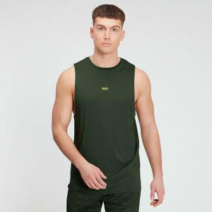 MP Men's Graphic Training Tank - Dark Green - S