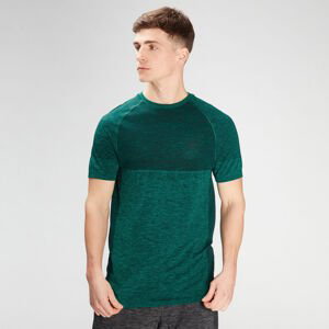 MP Men's Seamless Short Sleeve T-Shirt- Energy Green Marl - L