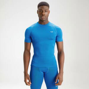 MP Men's Essentials Training Baselayer Short Sleeve Top - True Blue - XXS