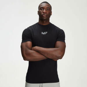 Pánske tričko MP Adapt drirelease® Grit Print – čierne - XS