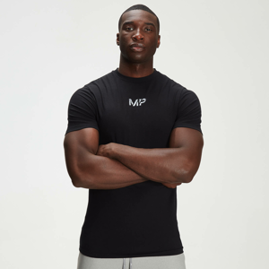 Pánske tričko MP Adapt drirelease® Grit Print – čierne - L