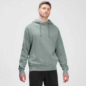 MP Men's Raw Training Hoodie – Washed Green - L