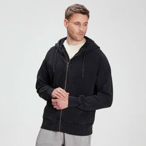 MP Men's Raw Training Zip Through Hoodie - Black - XL