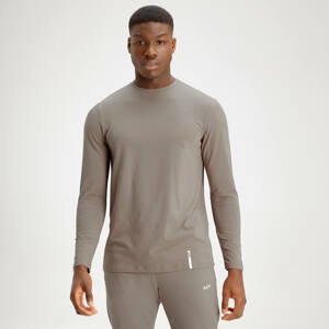 MP Men's Luxe Classic Long Sleeve Crew Top - Taupe - XXL