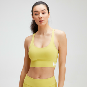 MP Women's Training Sports Bra - Washed Yellow - XS