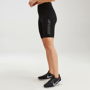 MP Women's Outline Graphic Cycling Shorts - Black - L