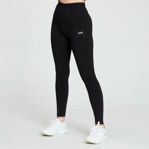 MP Women's Central Graphic Leggings - Black - XXS