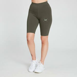 MP Women's Central Graphic Cycling Shorts - Dark Olive - XXS