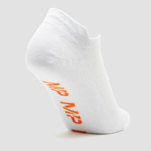 Pánske členkové ponožky MP Essentials (3 balenia) White/Neon - UK 6-8
