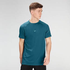 Pánske tričko s krátkymi rukávmi MP Limited Edition Impact – modrozelené - S
