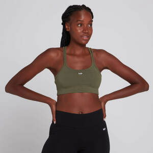 MP Women's Essentials Jersey Bra - Dark Olive - S