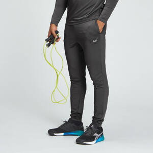 Pánske jogger nohavice MP Tempo s grafickou potlačou – sivé - L