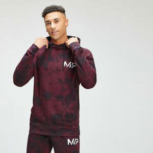 MP Men's Adapt Tie Dye Hoodie - Black/Merlot  - XS