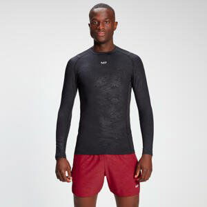 MP Men's Engage Long Sleeve Baselayer - Black - XXXL