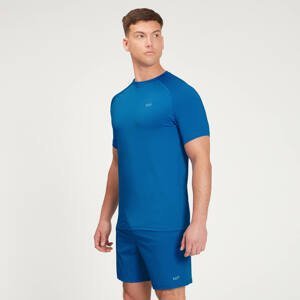 MP Men's Graphic Running Short Sleeve T-Shirt - True Blue - XXL
