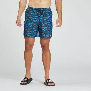 Pánske plavecké šortky MP Pacific s potlačou – modré - XL