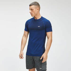 MP Pánske tričko s krátkym rukávom Essential Seamless - Intense Blue Marl - XS