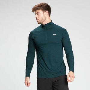 MP Men's Performance 1/4 Zip Top - Deep Teal Marl - XXL