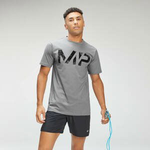 MP Men's Adapt Grit Graphic T-Shirt - Storm Grey Marl - S