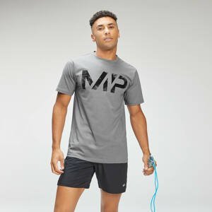 MP Men's Adapt Grit Graphic T-Shirt - Storm Grey Marl - M