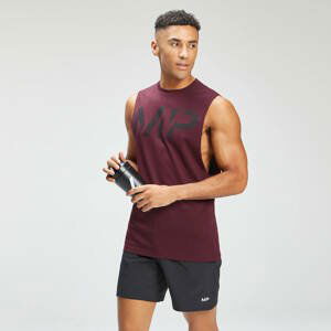 MP Men's Adapt Grit Graphic Drop Armhole Tank - Merlot Marl - XL