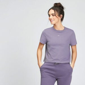 MP Women's Essentials Crop T-Shirt - Smokey Purple - L