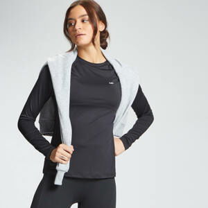 MP Women's Training Slim Fit Long Sleeve Top - Black - S