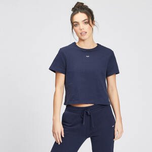 MP Women's Essentials Crop T-Shirt - Navy - XS