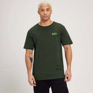 MP Men's Fade Graphic Short Sleeve T-Shirt - Dark Green - XXL