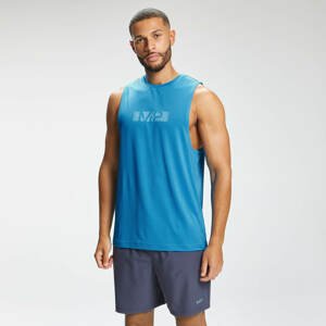 MP Men's Graffiti Graphic Training Tank Top - Bright Blue - XXS