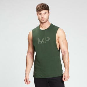 MP Men's Gradient Line Graphic Tank Top - Dark Green - L