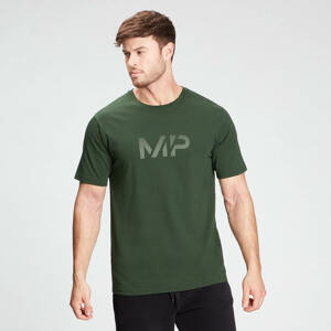 MP Men's Gradient Line Graphic Short Sleeve T-Shirt - Dark Green - XS