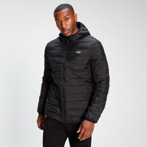 MP Men's Lightweight Hooded Packable Puffer Jacket - Black - XL