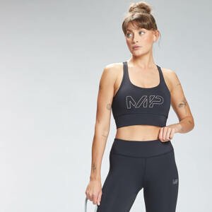 Dámska športová podprsenka MP Repeat Mark Graphic Training Bra - Black - L