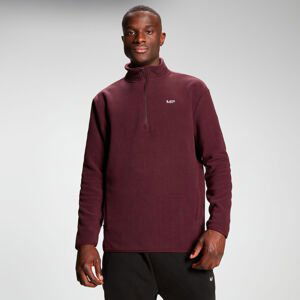 MP Men's Rest Day Fleece 1/4 Zip - Merlot - XL