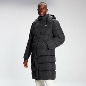 MP Men's Long Puffer Jacket - Black - XXS