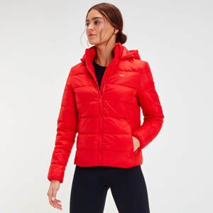 MP Women's Outerwear Lightweight Hooded Packable Puffer Jacket - Danger  - XL