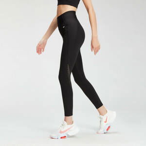 MP Women's Sculpt Laser Cut Leggings - Black - XXS