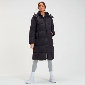 MP Women's Outerwear Longline Puffer Jacket - Black - XXS