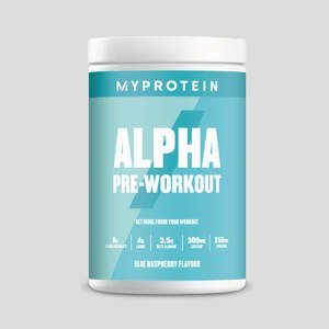 Predtréningový stimulant Alpha Pre-Workout - 600g - Modrá Malina