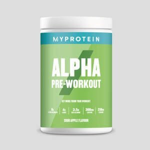 Predtréningový stimulant Alpha Pre-Workout - 600g - Sour Apple