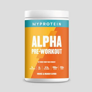 Predtréningový stimulant Alpha Pre-Workout - 600g - Orange & Mango